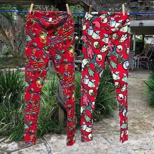 lularoe holiday leggings 2018